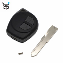 Good price black custom car keys for Suzuki Swift SX4 2 button keys for car with 433 mhz ID46 chip